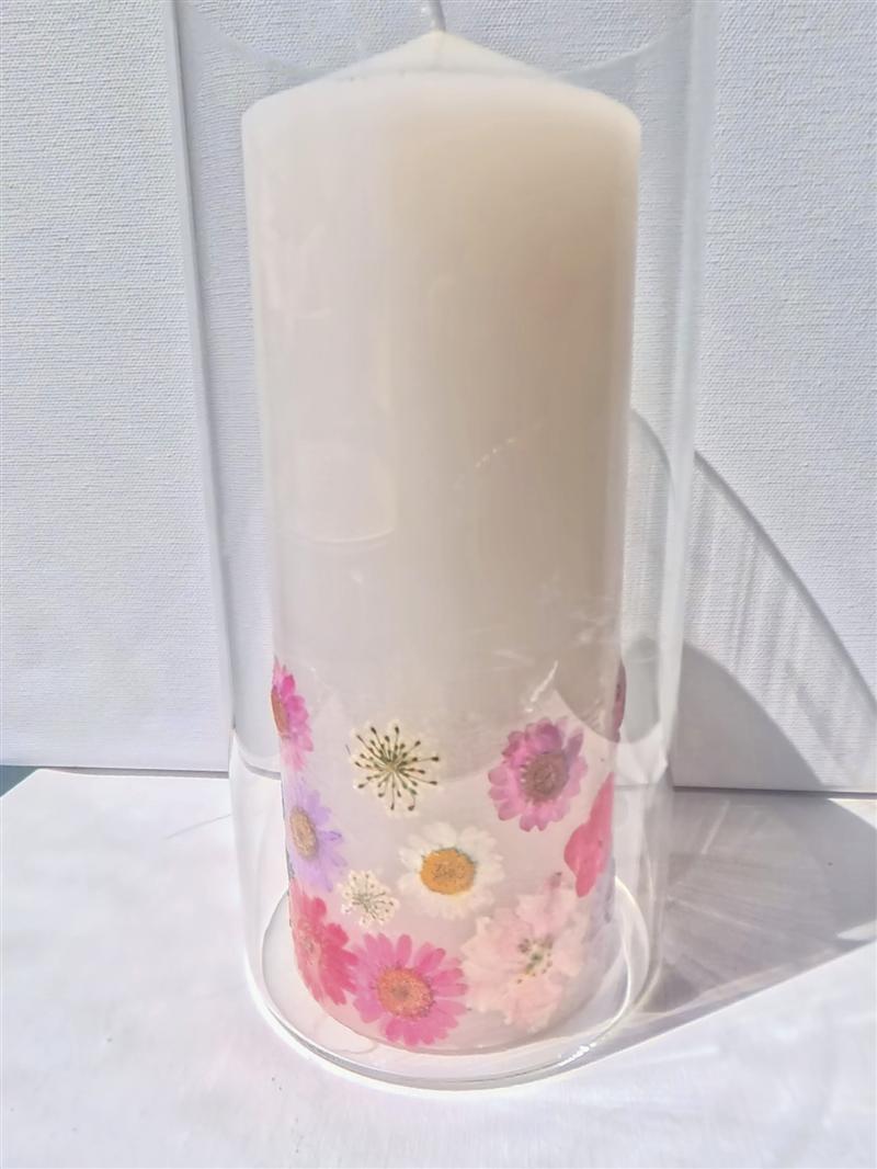 Botanical Soy Pillar Candle